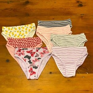 Hanna Andersson  Hipster Unders Underwear 140/150 L Large 10-12 Girls bundle